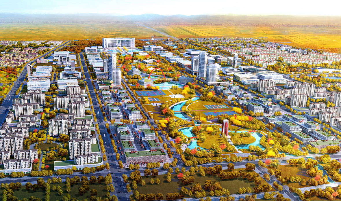 新疆生产建设兵团第五师双河市总体城市设计